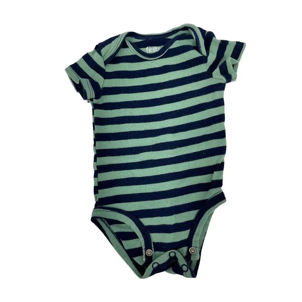 Carter's Bundle Lot of 3 Short Sleeve One-Piece Bodysuits Baby's Size 3 Months